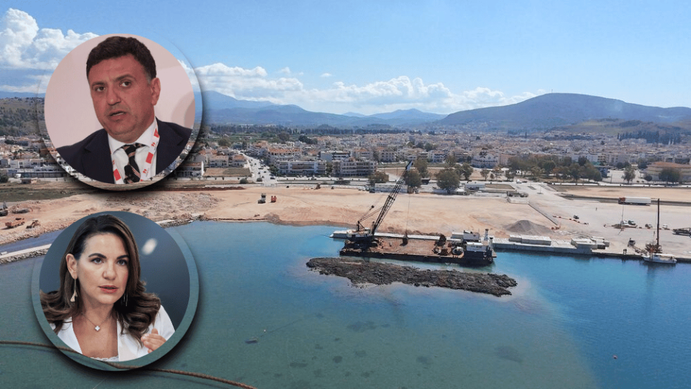 O υπουργός Ναυτιλίας Βασίλης Κικίλιας | Η υπουργός Τουρισμού Ολγα Κεφαλογιάννη